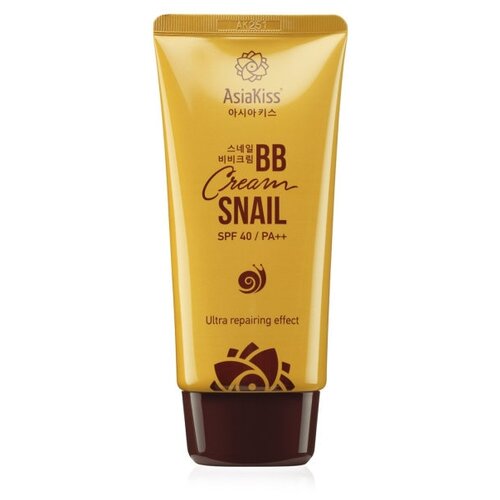 Купить Asiakiss BB cream Snail, SPF 40, 60 мл, оттенок: натуральный