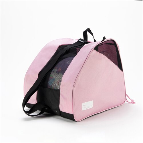 фото Сумка для роликов с 3 отделениями oxelo х decathlon светло-розовый