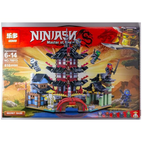 фото Конструктор ninjago ниндзяго. замок дракона, leduo