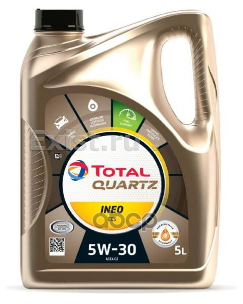 TotalEnergies Масло Моторное Quartz Ineo Ecs 5w30, 5l