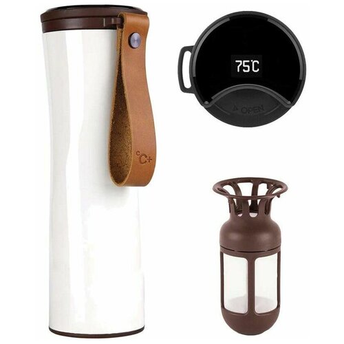 Термос Xiaomi Kiss Kiss Fish Moka Smart Cup Oled 430ml. White