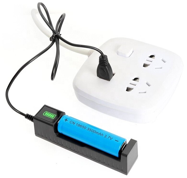 Зарядное устройство USB для аккумуляторов типа ( 18650 37V ) - (14500 37V )