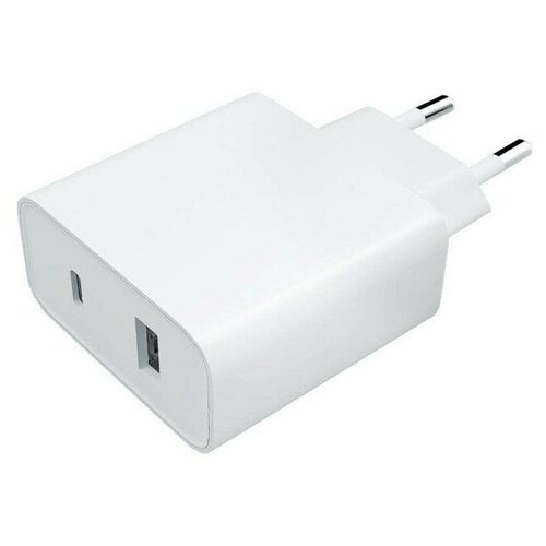 Сетевое зарядное устройство Xiaomi Mi 33W Wall Charger (Type-A+Type-C) EU (BHR4996GL) (738067) {60}