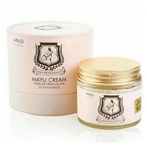 Крем для лица антивозрастной ANJO с лошадиными липидами - Horse Oil Cream, 70 гр