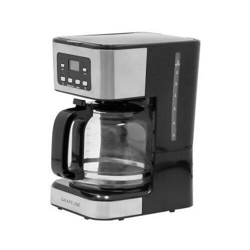 Кофеварка электрическая Galaxy LINE GL 0710 1100 Вт объем 18 л многоразовый съемный фильтр 389000₽