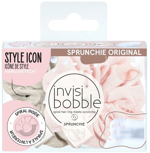 Invisibobble Резинка-браслет для волос SPRUNCHIE Nordic Breeze Go with the Floe