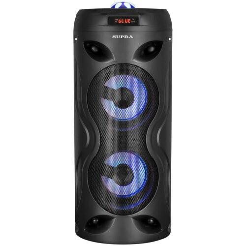 Портативная акустика SUPRA SMB-330 черная акустическая система с функцией караоке ast onebox