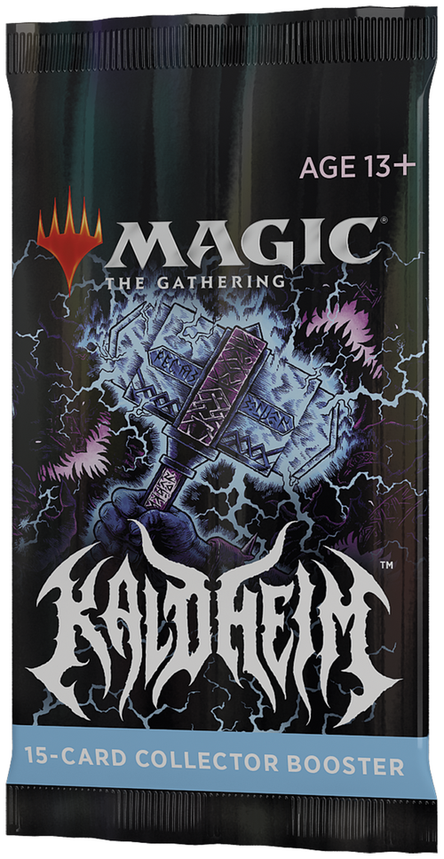 Дополнение для настольной игры - коллекционный бустер Magic: the Gathering издания Kaldheim на английском языке