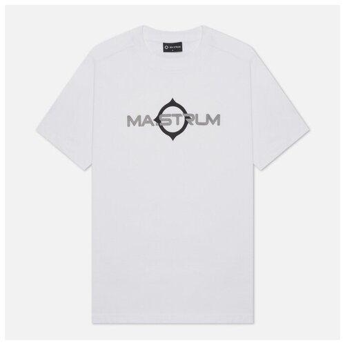 фото Мужская футболка ma.strum logo print белый , размер l