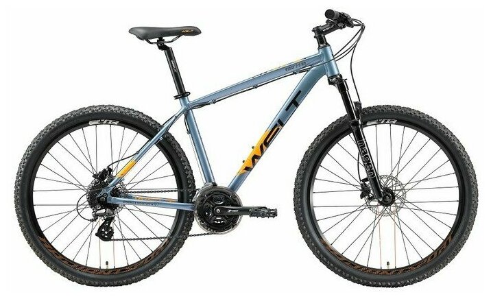 Велосипед Welt Ridge 2.0 HD 29 20" metal blue (2021) 20