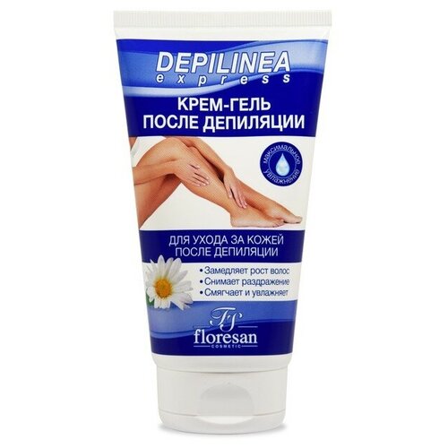 Крем-гель после депиляции Floresan Depilinea замедляющий рост волос 150 мл 411₽
