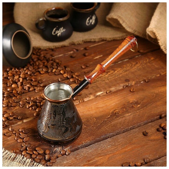 Турка для кофе медная «Ирис», 0,3 л 1440721