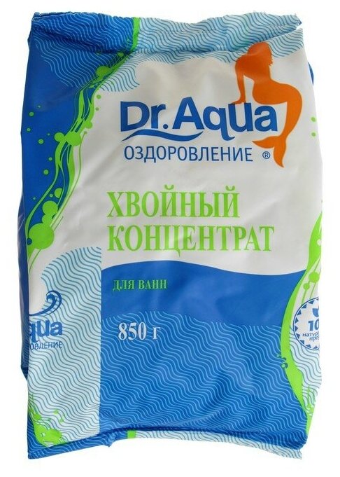 Хвойный концентрат Dr. Aqua «Пихта + Сосна», 850 гр 3102544