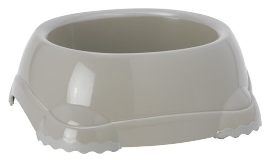 Миска нескользящая Moderna Smarty Bowl пластиковая светло-серая 2,2 л (1 шт)