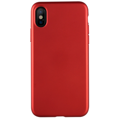 Чехол силиконовый для iPhone X/XS, HOCO, Bode raise series, красный чехол накладка для iphone x xs hoco light tpu черная стекло