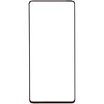 Защитное стекло с черной рамкой ROSCO для Samsung Galaxy S20 FE (Fan Edition) (Самсунг Галакси С 20), силиконовая клеевая основа - изображение