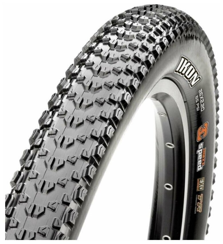 Велопокрышка Maxxis Ikon 26"х 2.20 (57-559) wire