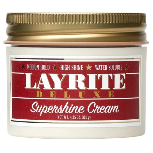 Layrite Supershine Cream - Помада для укладки волос средней фиксации, 120 гр