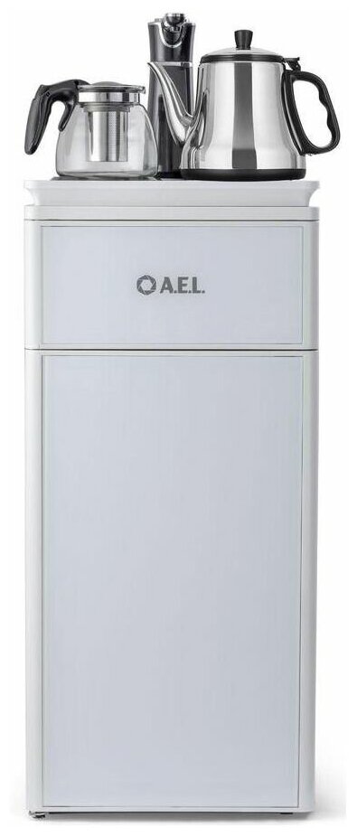 Кулер с чайным столиком AEL LD-AEL-51a white/black - фотография № 7