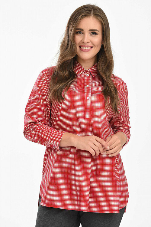 Блуза  SVESTA, размер 64, красный