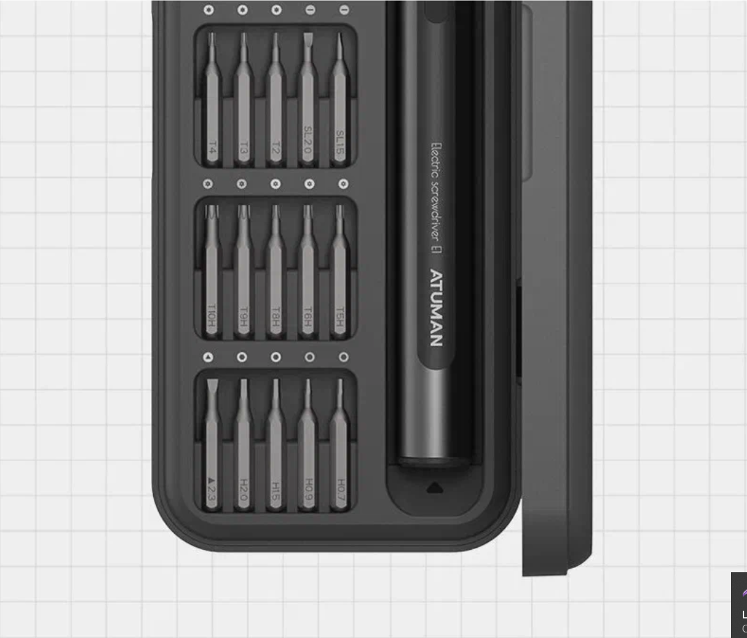 Отвертка Xiaomi Duka Electric Screwdriver Set 24in1 E1