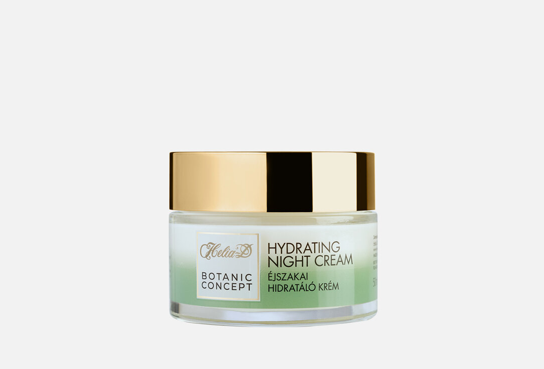 Увлажняющий ночной крем для лица Helia-D Botanic Concept Hydrating Night Cream With Tokaji Wine Extract / объём 50 мл