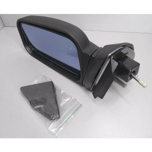 Зеркало боковое для ВАЗ 2114 левое механическое, антиблик (металл. крепление)