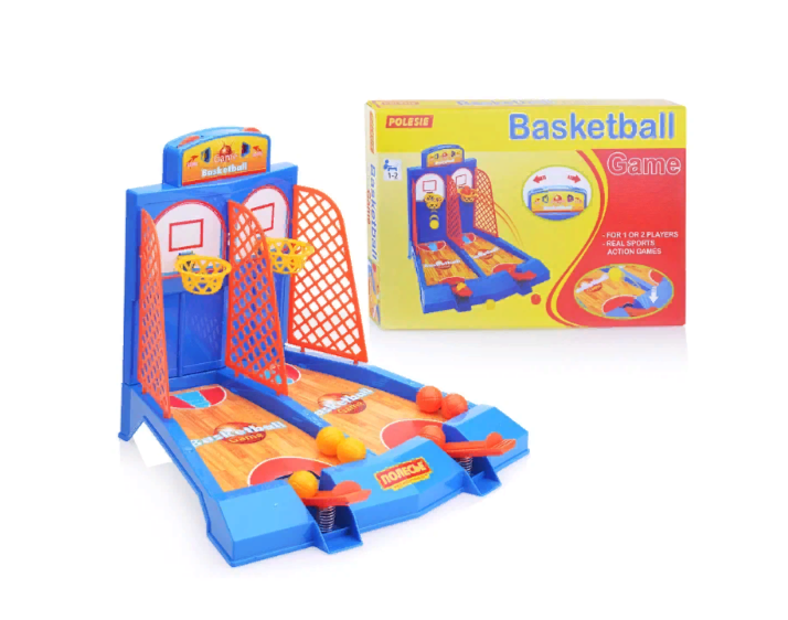 Настольная игра полесье Баскетбол для 2-х игроков (в коробке) 41,5х5 см