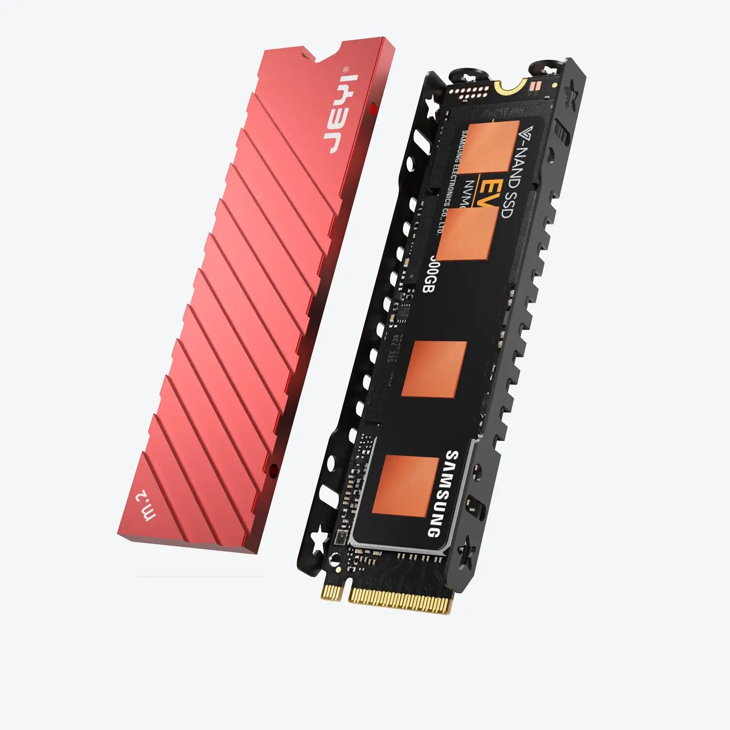 Радиатор для жесткого диска NVME PCIe M2 - охлаждение SSD