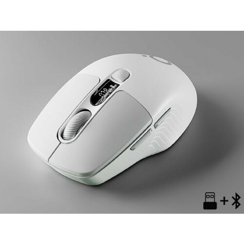 Мышь беспроводная EWEADN Q1 перезаряжаемая серая 2522₽