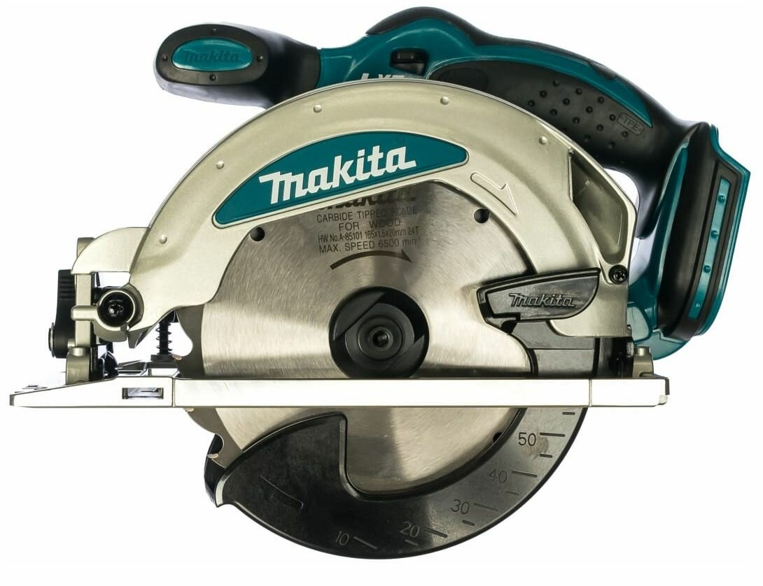 Изображение Дисковая пила Makita DSS610Z, Li-Ion аккумулятор, 165мм, 3700об/мин, глубина пропила до 57мм