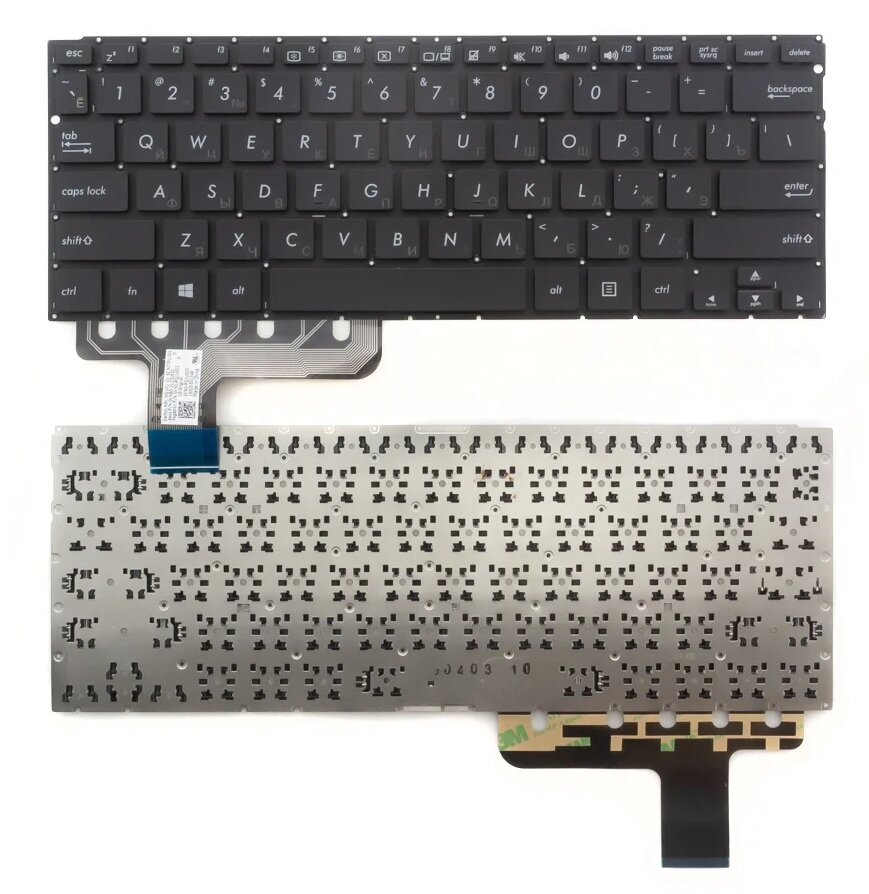 Клавиатура для Asus 0KN0-RQ1US23, черная
