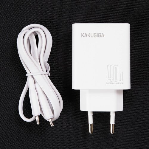 Зарядное устройство Kakusiga KSC-937 40W с кабелем Type-C to Lightning