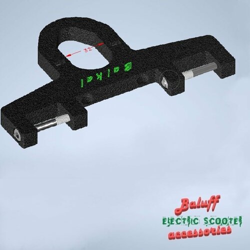 Крепление для 2-х фар Арктик на самокат WS Baikal