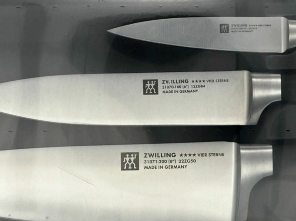 Набор кухонных ножей Zwilling TWIN Four Star, 3 предмета - фото №20