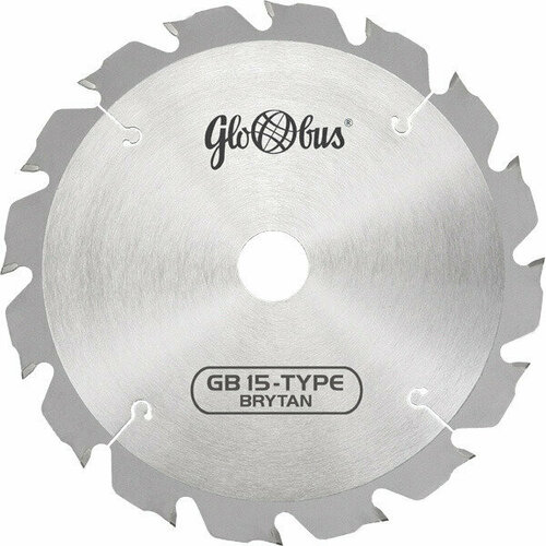 Диск пильный Globus по дереву для УШМ 160х2716х20 мм 12 зуб 6253₽