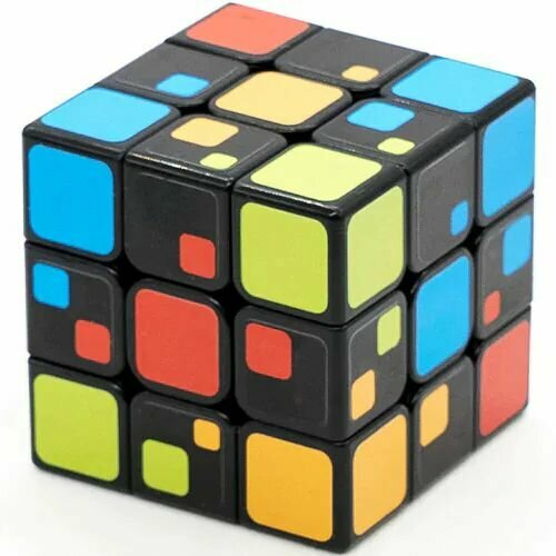 Головоломка / Calvin's Puzzle Evgeniy Respect Cube 3x3x3 Черный/ Кубик Рубика