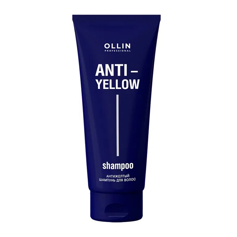 Антижелтый шампунь для волос 250 мл OLLIN Anti-Yellow Shampoo/250 мл