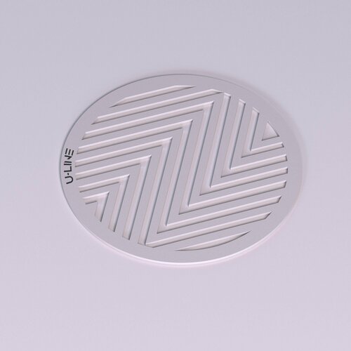 Магнитная вентиляционная решётка U-Line Vic White D180 мм (внутренний 160мм)