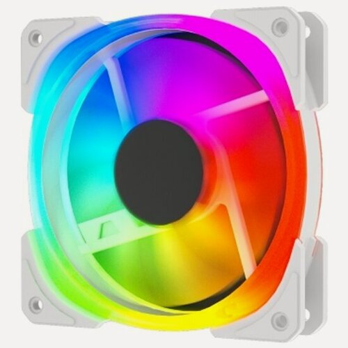 Изображение товара Вентилятор для корпуса Powercase CM21-12W ARGB White OEM
