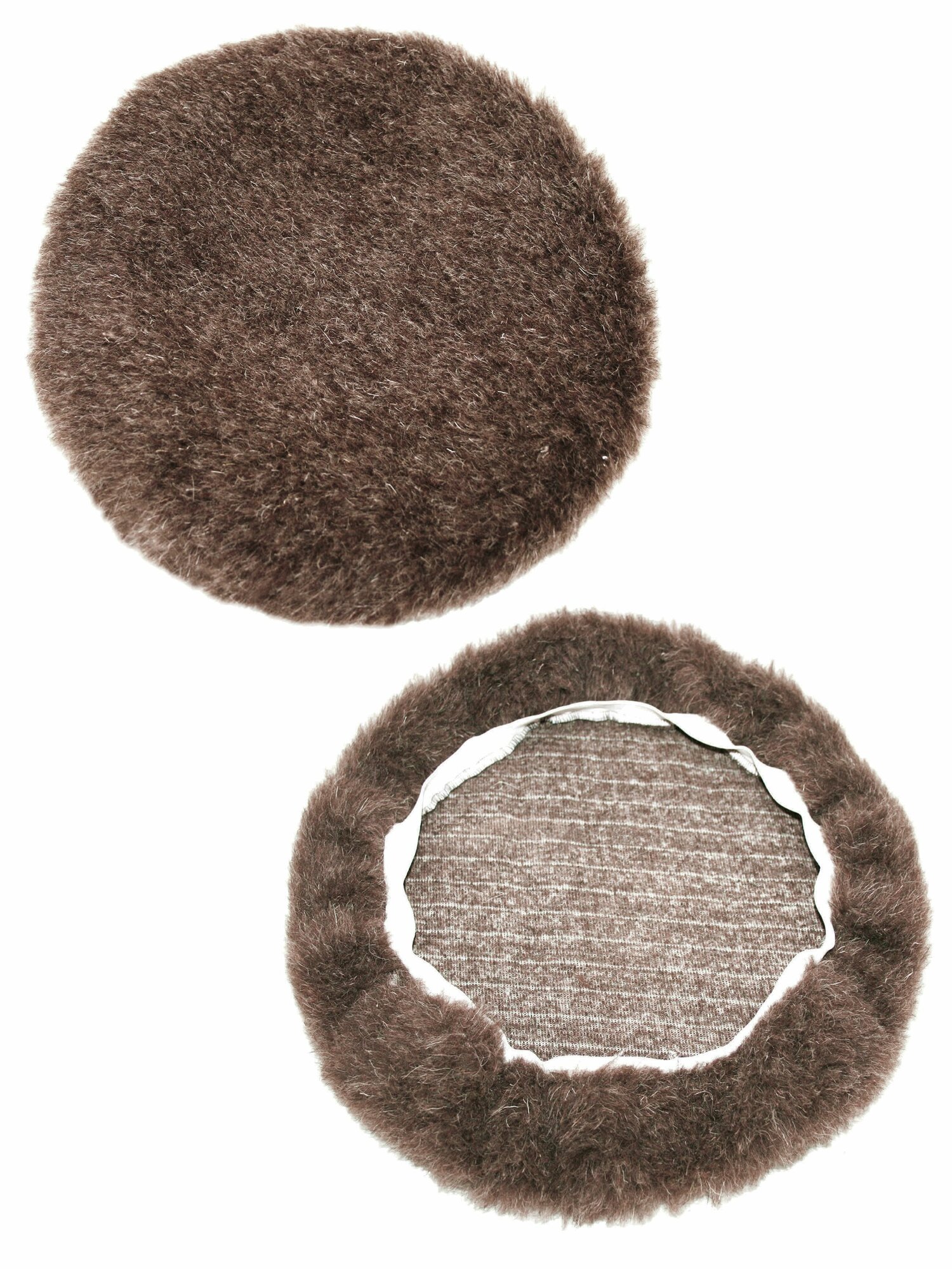 фото Чехол круглый на диаметр от 38 до 43 см, шерстяной, мягкая форма - 1 шт. Тефия