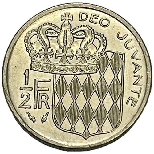 Монако 1/2 франка 1979 г. (Лот №2)