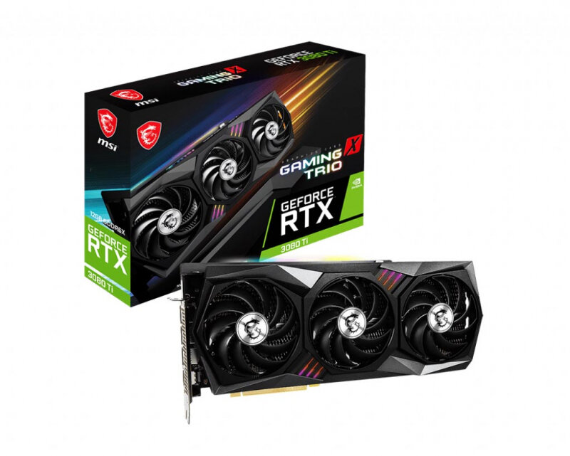 Видеокарта MSI GeForce RTX 3080 Ti GAMING X TRIO