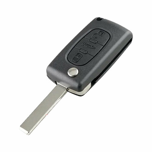 Корпус ключа зажигания CITROEN C2 C3 C4 C5 C6 с лезвием HU83 3 кнопки 450₽