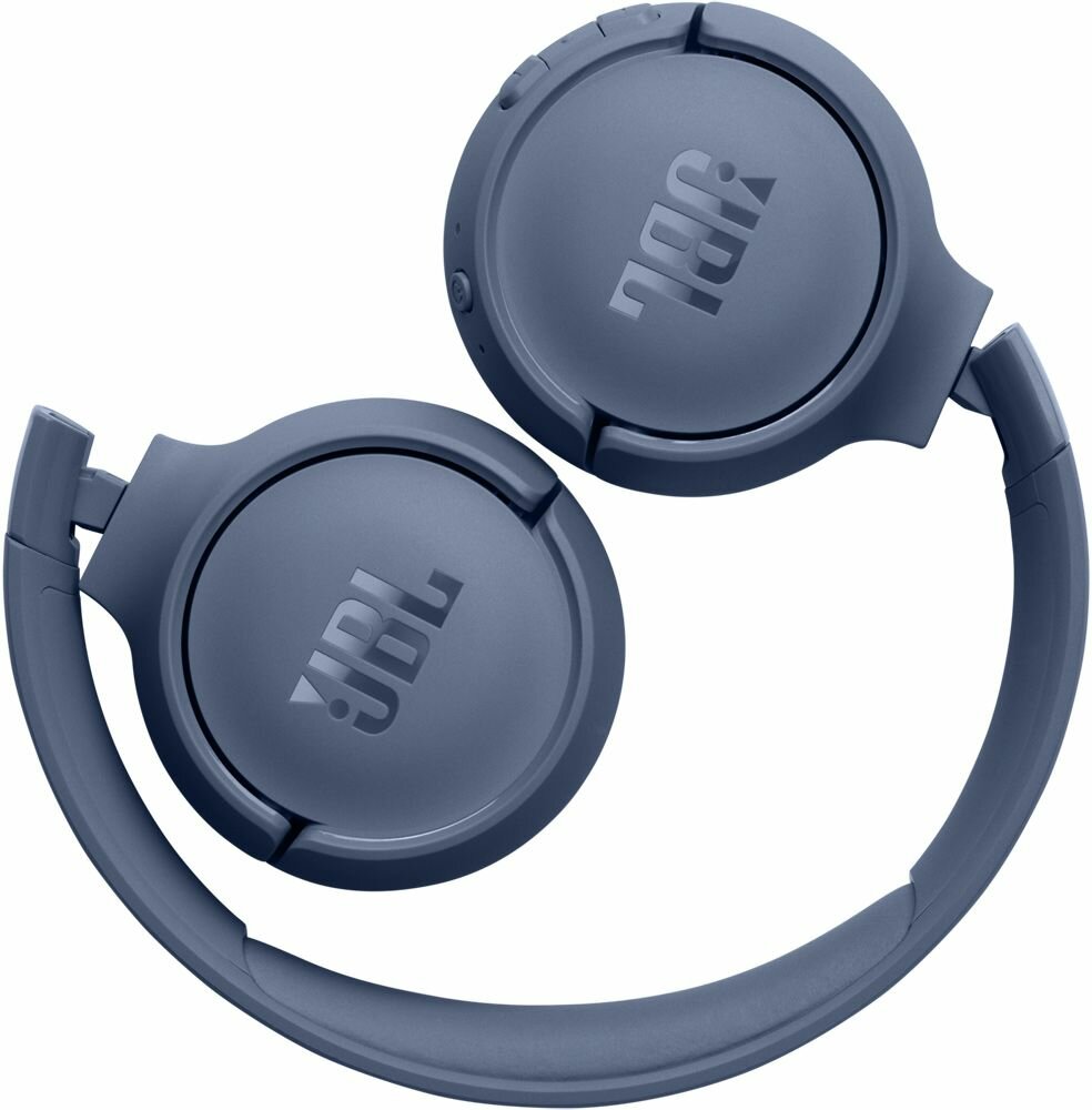 Беспроводные наушники с микрофоном JBL Tune 520BT Синие — фото 1