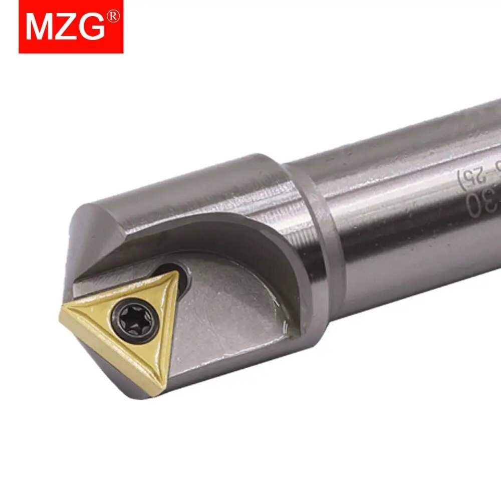 MZG SSH 60 градусов Вольфрамовая сталь CNC токарный станок фрезеровочный станок TCMT карбидные вставки Держатель Концевая фреза фрезеровочное сверло, SSHC20-25-130