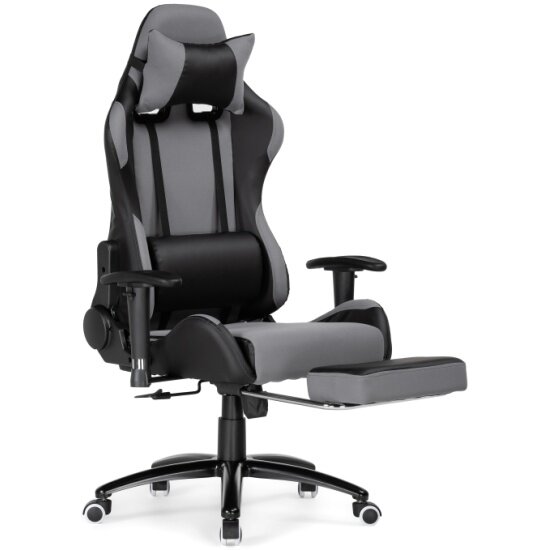 Кресло геймерское Woodville Tesor black / gray