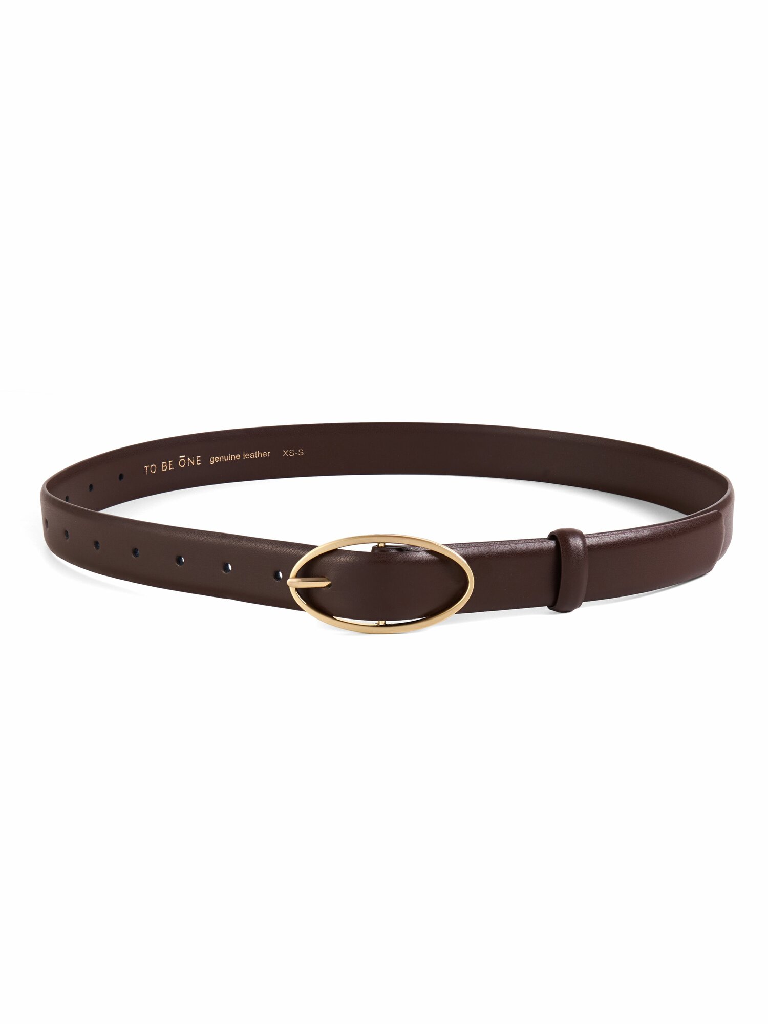 Ремень TO BE ONE для женщин, размер XS/S, коричневый