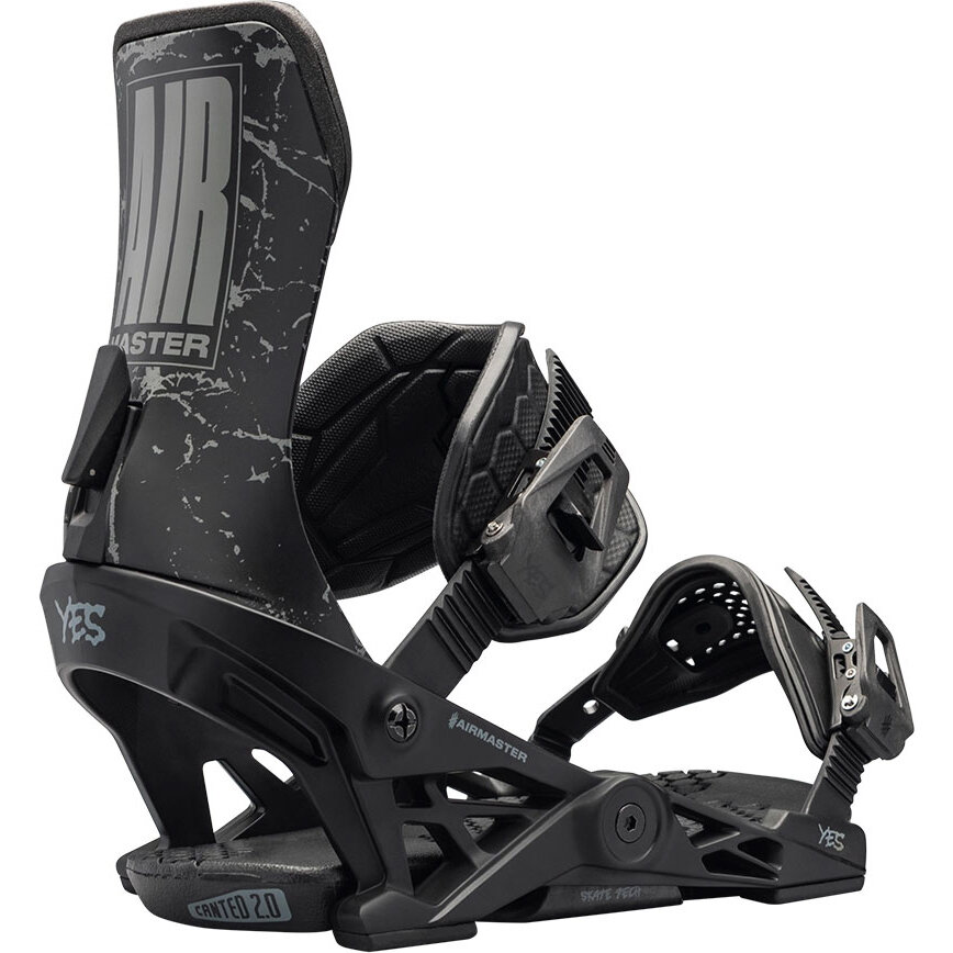 Крепления сноубордические YES AIRMASTER FRIDGE (24/25) Black, L