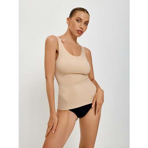 фото Майка infinity lingerie, размер l, бежевый